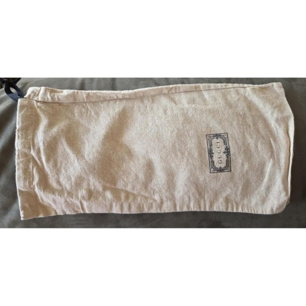Gucci Dust Bag Beige Classic Dustbag Cover Purse Protector Storage Pouch - Picture 4 of 5
